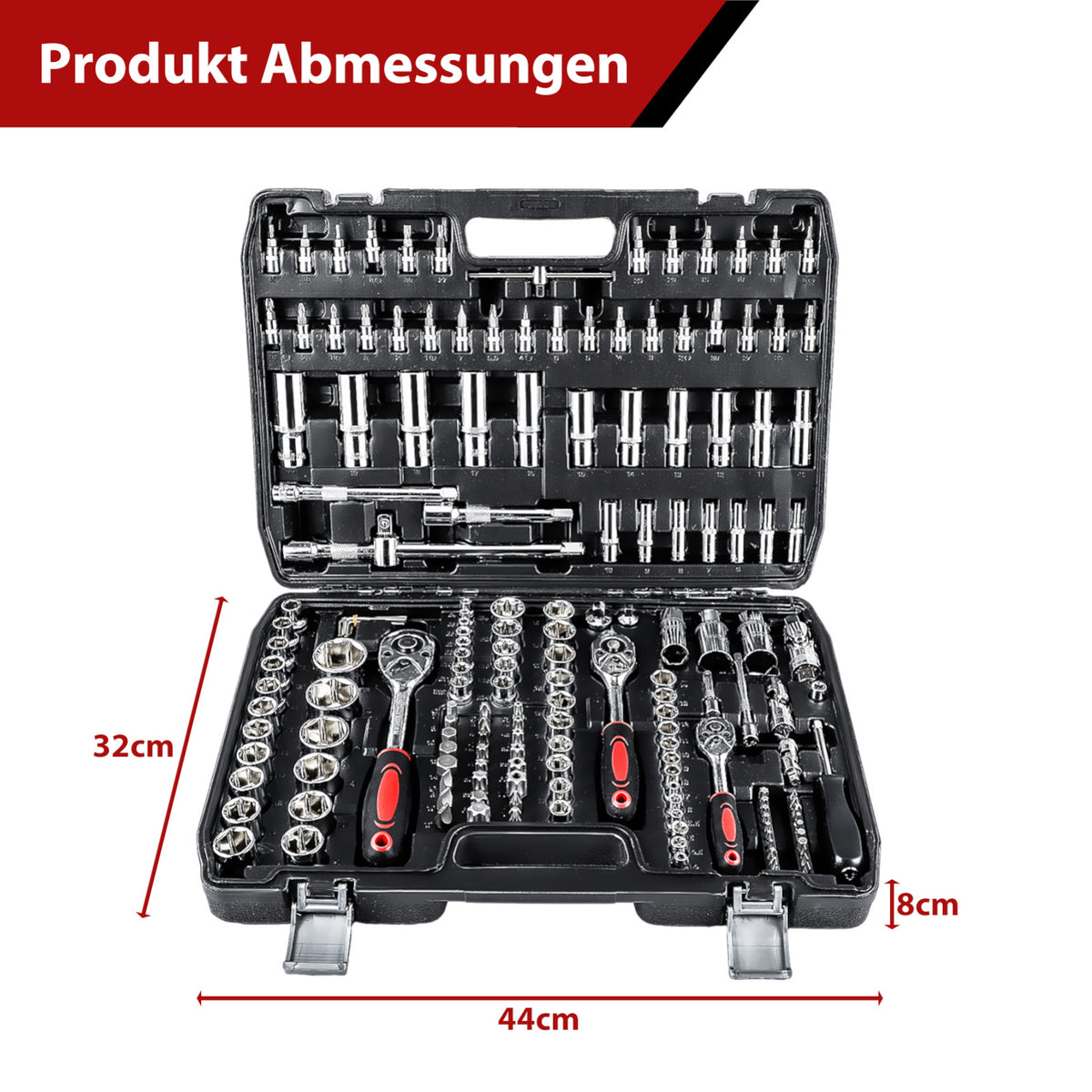 172-teiliges Steckschlüssel Set
