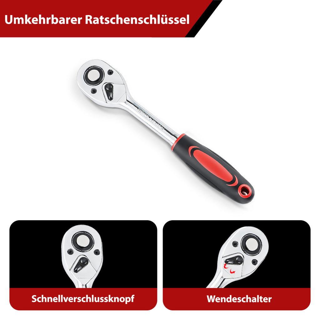 172-teiliges Steckschlüssel Set