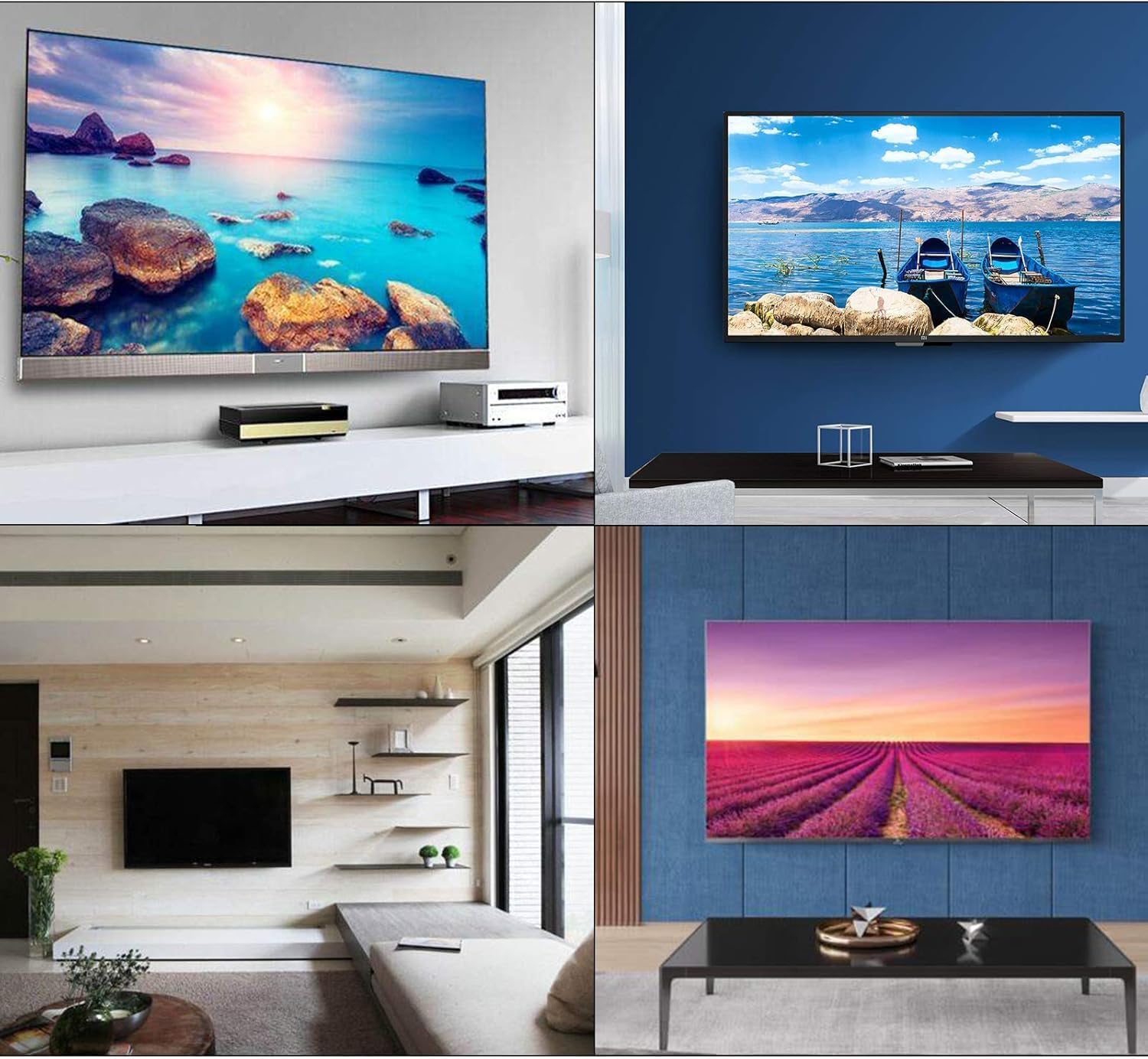 Vollbewegliche TV & Monitor Wandhalterung – Schwenkbar, Neigbar & Drehbar für maximale Flexibilität